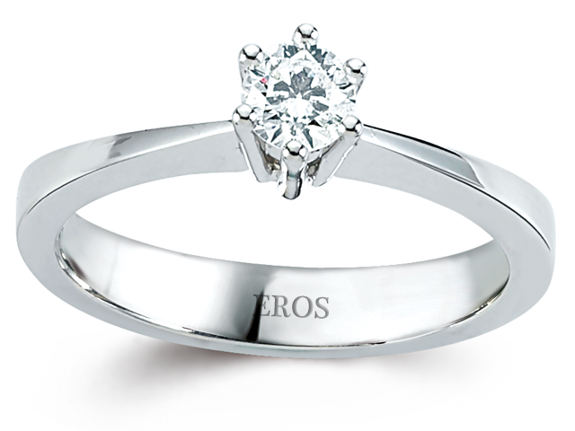 Diamond 0.50 Carat G SI Solitaire Ring