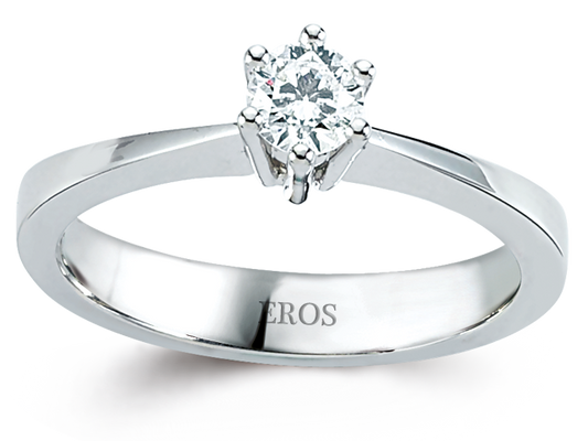 Diamond 0.50 Carat G SI Solitaire Ring